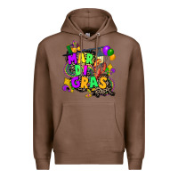 Chestnut louisiana map mardi gras Premium Hoodie - CowGirlArtShop