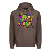 Coffee louisiana map mardi gras Premium Hoodie - CowGirlArtShop
