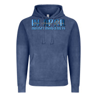 Vintage Denim in april we wear blue autism awareness Vintage Hoodie - MaliasSmallBusiness