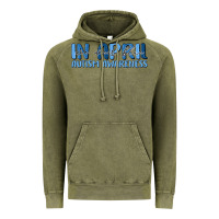 Vintage Olive in april we wear blue autism awareness Vintage Hoodie - MaliasSmallBusiness