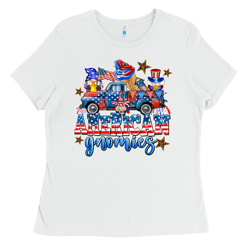 American Truck Gnomes Ladies Tee by AdoDesignShop | Teevron