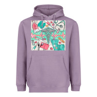 Lavender nurse medical equipment Heavyweight Hoodie - TumblerDesignByShophia