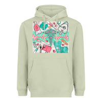Matcha nurse medical equipment Heavyweight Hoodie - TumblerDesignByShophia