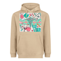 Mushroom nurse medical equipment Heavyweight Hoodie - TumblerDesignByShophia