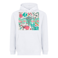 White nurse medical equipment Heavyweight Hoodie - TumblerDesignByShophia