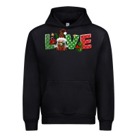 Black love christmas gnome Urban Hoodie - BundleAndBundleShop