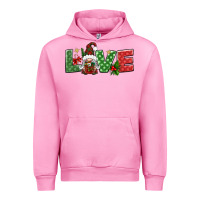 Fuchsia Pink love christmas gnome Urban Hoodie - BundleAndBundleShop