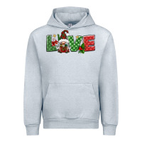 Heather Grey love christmas gnome Urban Hoodie - BundleAndBundleShop