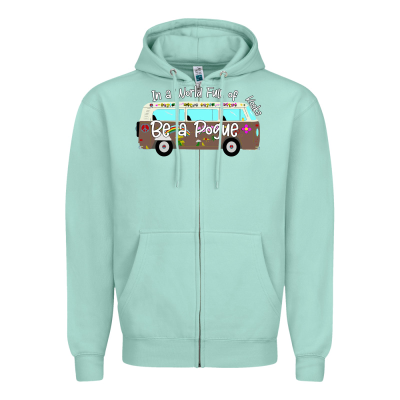 In A World Full Of Kooks Be A Pogue Zipper Hoodie by Bettercallsaul | Teevron