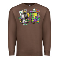 Chestnut respiratory therapist mardi gras Premium Sweatshirt - CowGirlArtShop