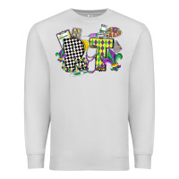 Dove Grey respiratory therapist mardi gras Premium Sweatshirt - CowGirlArtShop