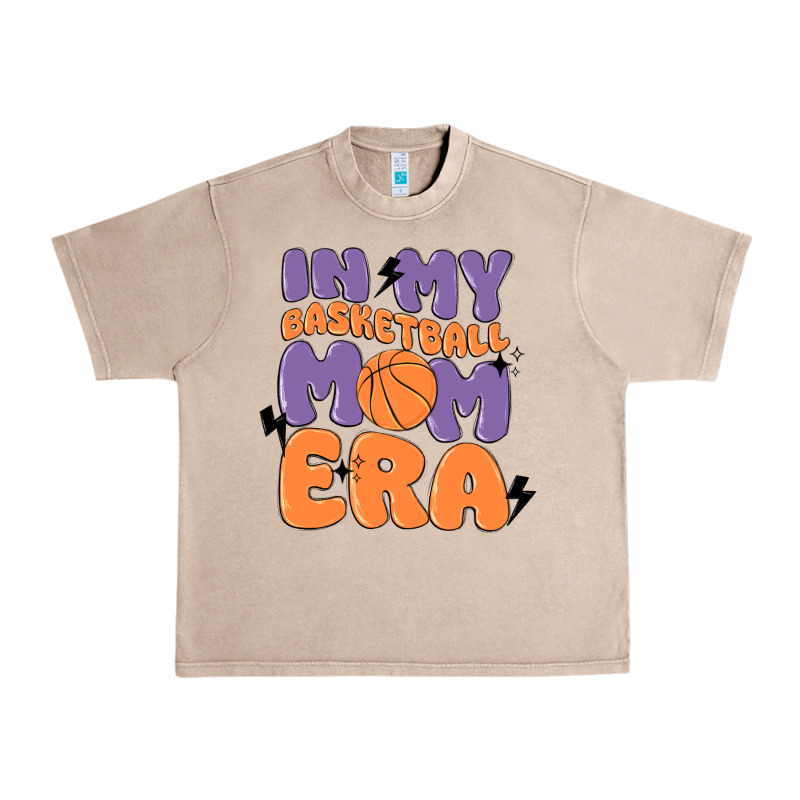 In My Basketball Mom Era Urban Heavy Tee by MaliasSmallBusiness | Teevron