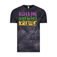 Cloud Black rollin with my krewe Vintage Tee - MaliasSmallBusiness
