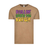 Vintage Coffee rollin with my krewe Vintage Tee - MaliasSmallBusiness