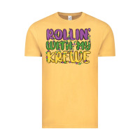 Vintage Mustard rollin with my krewe Vintage Tee - MaliasSmallBusiness