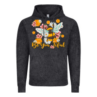 Vintage Black be you tiful Vintage Hoodie - MaliasSmallBusiness