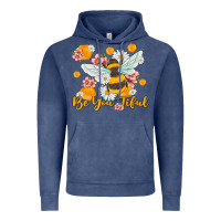 Vintage Denim be you tiful Vintage Hoodie - MaliasSmallBusiness
