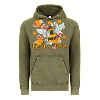 Vintage Olive be you tiful Vintage Hoodie - MaliasSmallBusiness