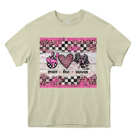 Mossy peace love racing Heavy Core Tee - JahusDesignShop