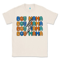 Natural boy mama lightning bolt Classic Tee - MaliasSmallBusiness
