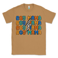 Toasted Coconut boy mama lightning bolt Classic Tee - MaliasSmallBusiness