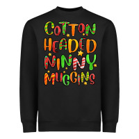 Black cotton headed ninny muggins Heavyweight Sweatshirt - MaliasSmallBusiness