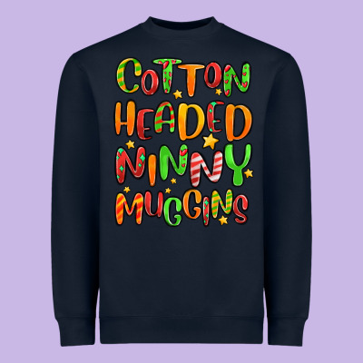 Cotton Headed Ninny Muggins Heavyweight Sweatshirt Designed By Maliassmallbusiness