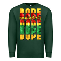 Sports Green unapologetically dope cowgirl Premium Sweatshirt - CowGirlArtShop