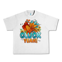 Lunar Rock cluck yeah Urban Heavy Tee - MaliasSmallBusiness