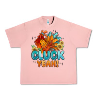 Salmon cluck yeah Urban Heavy Tee - MaliasSmallBusiness