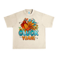 Sandshell cluck yeah Urban Heavy Tee - MaliasSmallBusiness