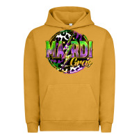 Pigment Peanut Butter mardi gras lightning Urban Hoodie - FaDigitalArtStudio
