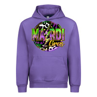 Tulip mardi gras lightning Urban Hoodie - FaDigitalArtStudio