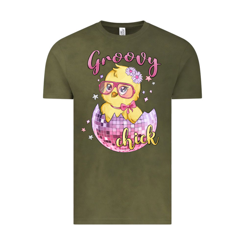 Groovy Chick Easter Vintage Tee by MaliasSmallBusiness | Teevron