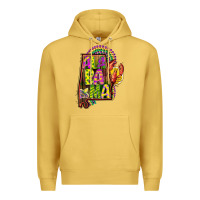 Antique Gold mardi gras alabama map Premium Hoodie - CowGirlArtShop
