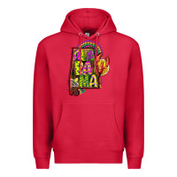 Cardinal mardi gras alabama map Premium Hoodie - CowGirlArtShop