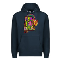 Navy mardi gras alabama map Premium Hoodie - CowGirlArtShop