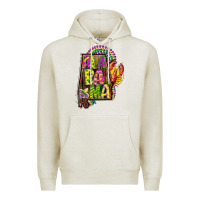 Oatmeal Heather mardi gras alabama map Premium Hoodie - CowGirlArtShop