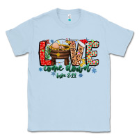 Dusty Blue Love ComeDown Luke 2.11-2 2 Classic Tee - CowhideDigitalArt