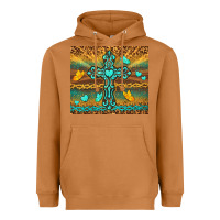 Meerkat western cross Heavyweight Hoodie - TumblerDesignByShophia