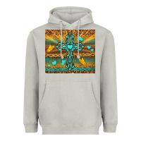 Moon Dust western cross Heavyweight Hoodie - TumblerDesignByShophia