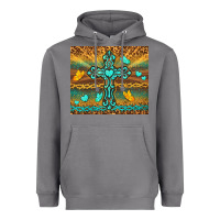 Storm western cross Heavyweight Hoodie - TumblerDesignByShophia