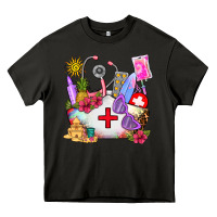 Asphalt nurse  summer Heavy Core Tee - AdoDesignShop