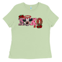 Matcha xoxo calf Ladies Tee - RanaPortraitStore