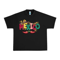 Black mexico Urban Heavy Tee - MaliasSmallBusiness