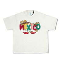 Pistachio mexico Urban Heavy Tee - MaliasSmallBusiness