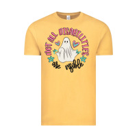Vintage Mustard not all disabilities are visible Vintage Tee - MaliasSmallBusiness