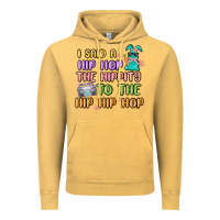 Vintage Mustard i said a hip hop Vintage Hoodie - MaliasSmallBusiness