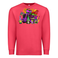 Cardinal mardi gras gnome truck Premium Sweatshirt - CowGirlArtShop