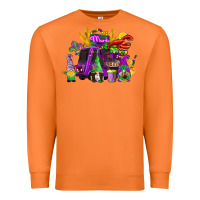 Carrot mardi gras gnome truck Premium Sweatshirt - CowGirlArtShop